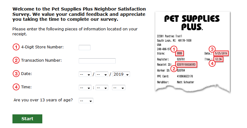 Neighbor Satisfaction Survey