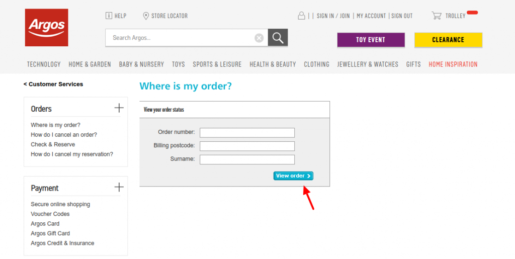 www.argos.co.uk/ordertracking How to Track Your Argos Order Online