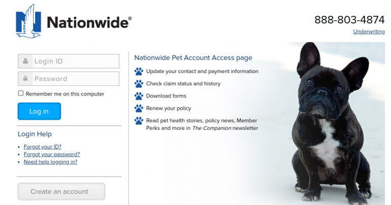 my.petinsurance.com - Nationwide Pet Insurance Account Login Guide