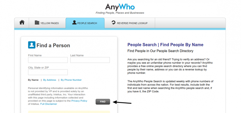 Www.anywho.com/whitepages - How To Find People’s Contacts Through ...