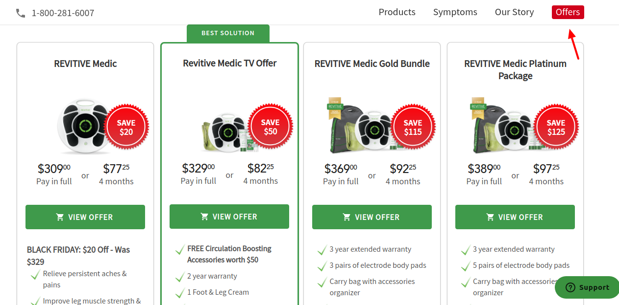 REVITIVE Device Offer