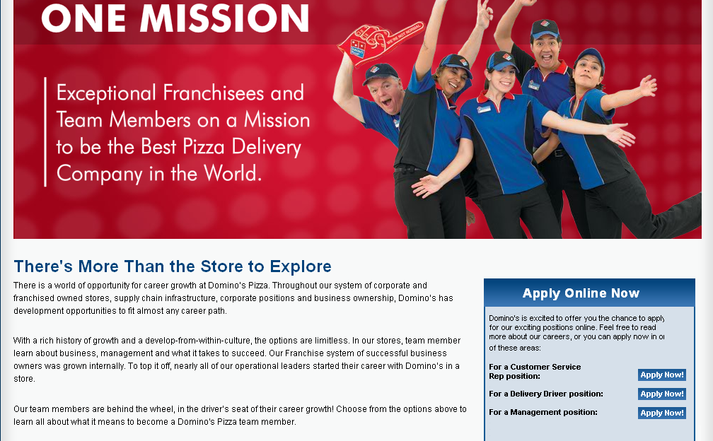 www.pleaseapplyonline.com/mskmanagement - How To Apply Dominos Job Online - SurveyLine