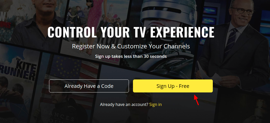 My Pluto TV Sign Up