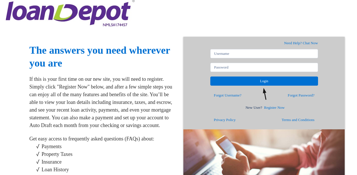 Loandepot Login Portal Login Pages Info