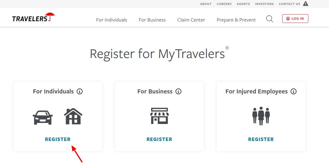 Register Travelers Insurance