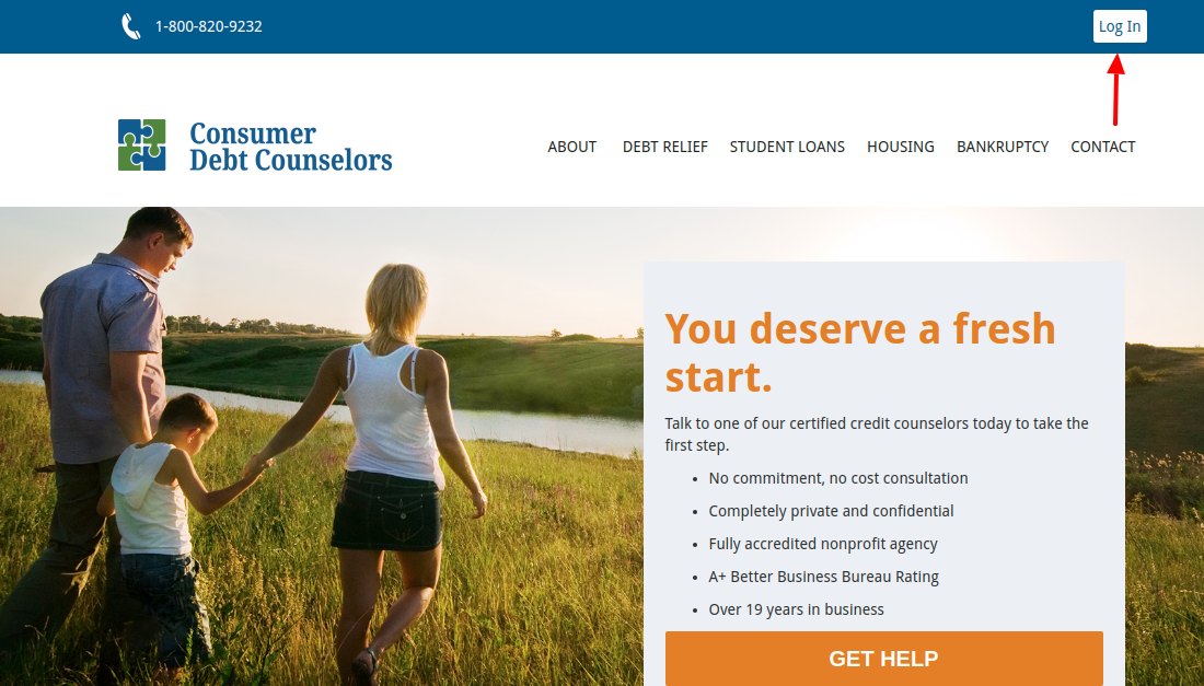 Consumer Debt Counselors Login