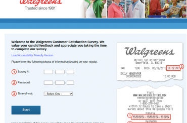 Walgreens Customer Survey