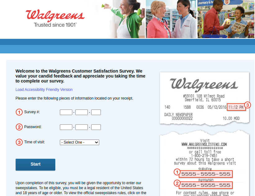 Walgreens Customer Survey