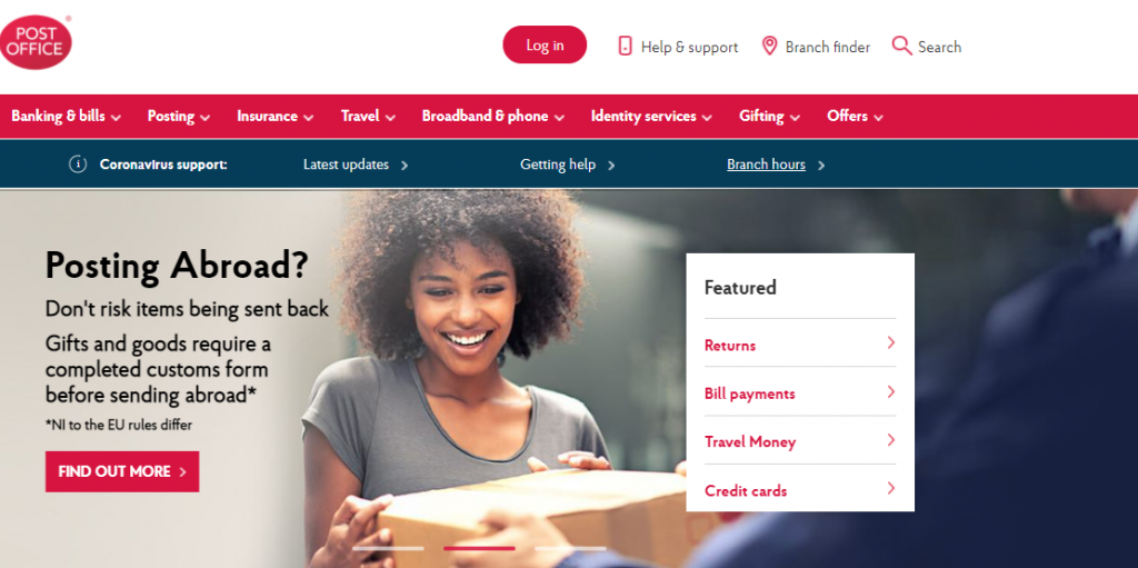 www.postoffice.co.uk - Login To Your Post Office Account