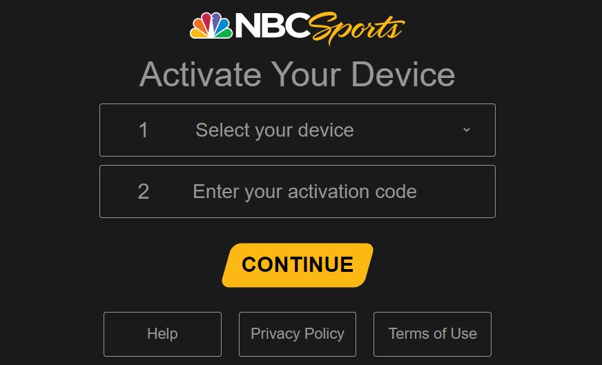 Www Nbcsports Com Activate Steps To Activate Nbc Sports On Your Devices Online Surveyline