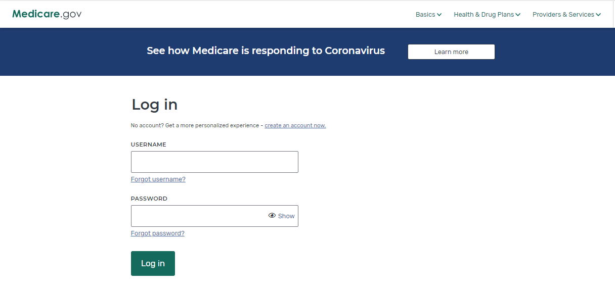 mymedicare login