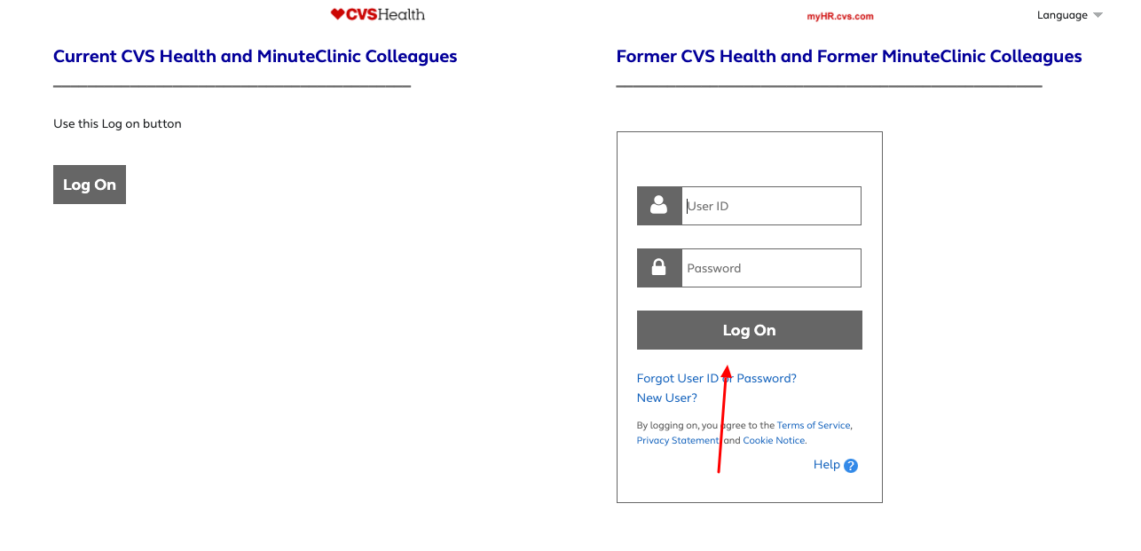 mycvshr employee login