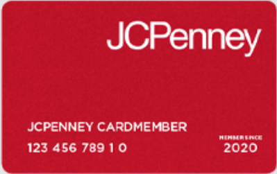 jcpenney credit card login page