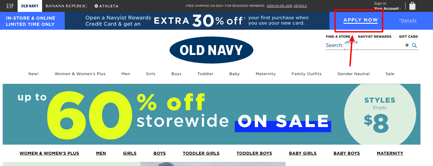 oldnavy-syf-manage-your-old-navy-credit-card-account-surveyline