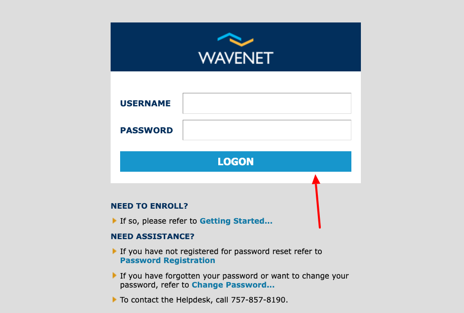 sentara wavenet login