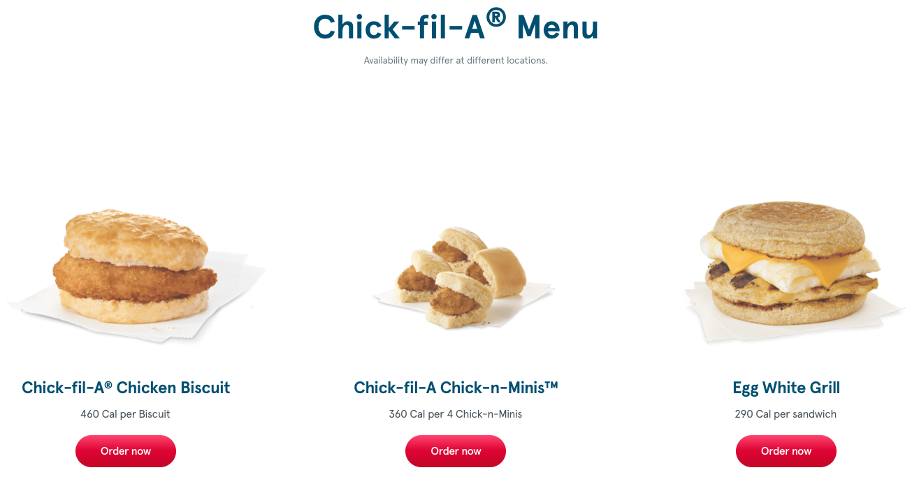 What are ChickfilA Breakfast Hours