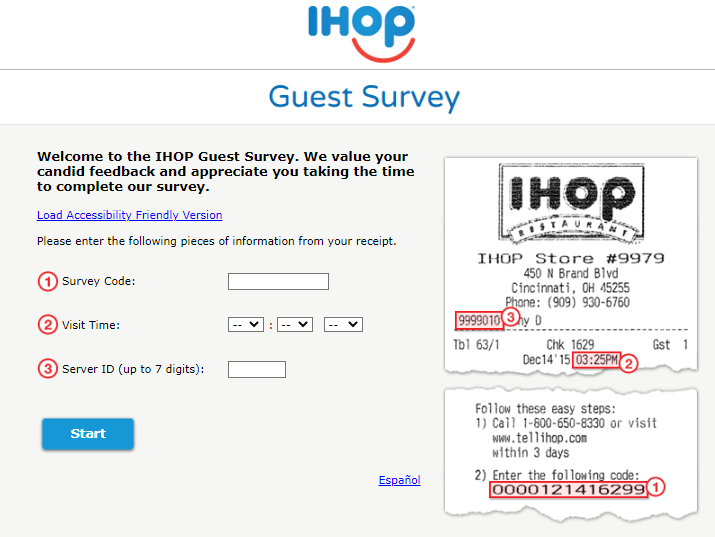IHOP Survey