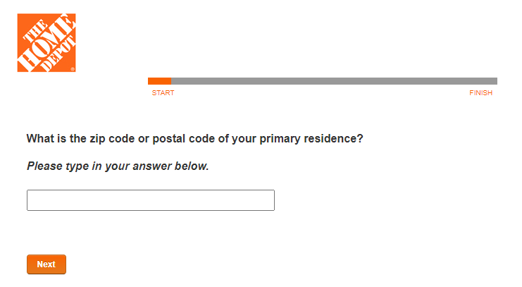 Home Depot Survey 