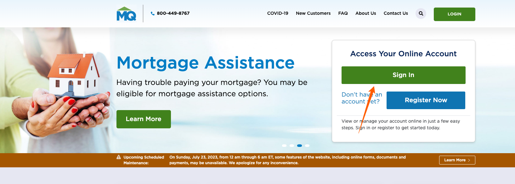 phh mortgage login